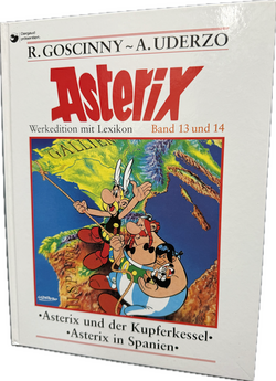 Asterix Werksausgabe Hardcover mit den Bänden 13 und 14
