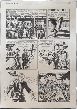 Gunsmoke Originalseite 7 aus Heft 22 (US Veröffentlichung)