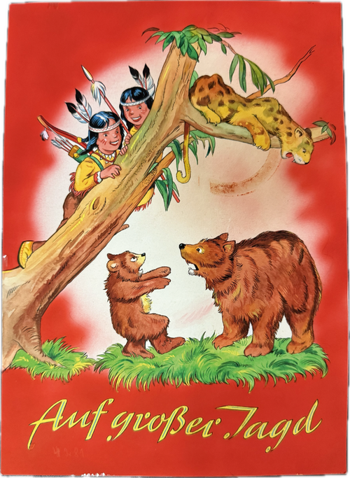 Indianerkinderbuch „Auf großer Jagd“