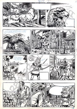 Bessy Heft 410 - Originalzeichnung