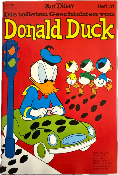 Tollsten Geschichten von Donald Duck (Ehapa ab 1965) Heft 31