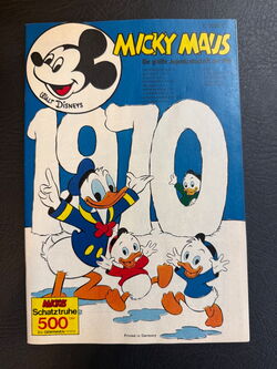 Micky Maus Jahrgang 1970 Nummer 01 (Ehapa Verlag ab 1951)