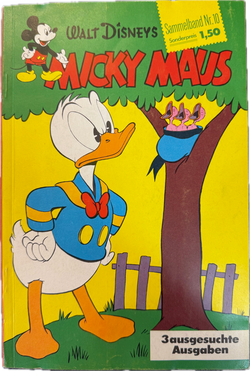 Micky Maus Sammelband 1962 Nr. 10