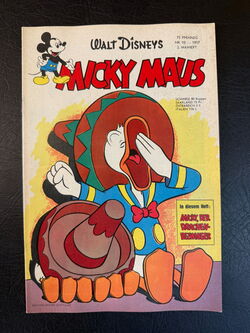 Micky Maus Jahrgang 1957 Nummer 10 (Ehapa Verlag ab 1951)