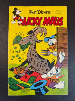 Micky Maus Jahrgang 1961 (Ehapa Verlag ab 1951) Nummer 39