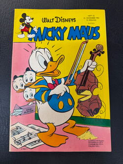 Micky Maus Jahrgang 1961 Nummer 52 (Ehapa Verlag ab 1951)