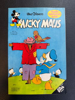 Micky Maus Jahrgang 1964 (Ehapa Verlag ab 1951) Nummer 25
