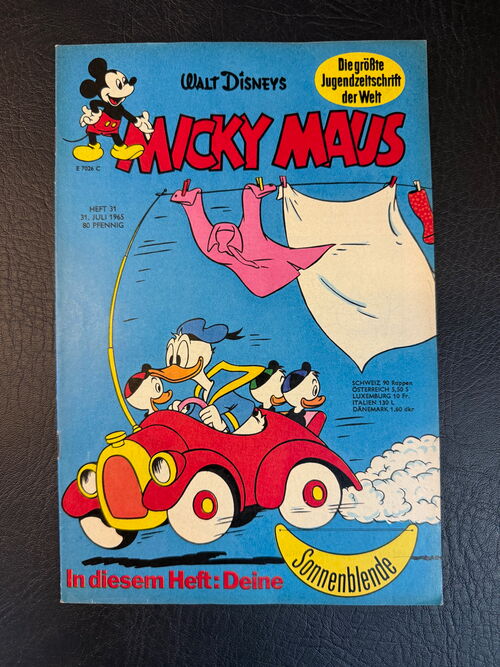 Micky Maus 1965  Nummer 31