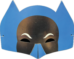 Batman Maske aus Heft 3/1969 - Zeitschrift mit Wumm