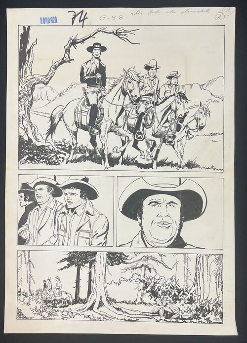 Bonanza - 24seitige Originalstory aus Heft 74