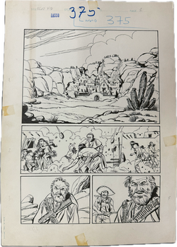 Lasso Heft 375 Originalzeichnung