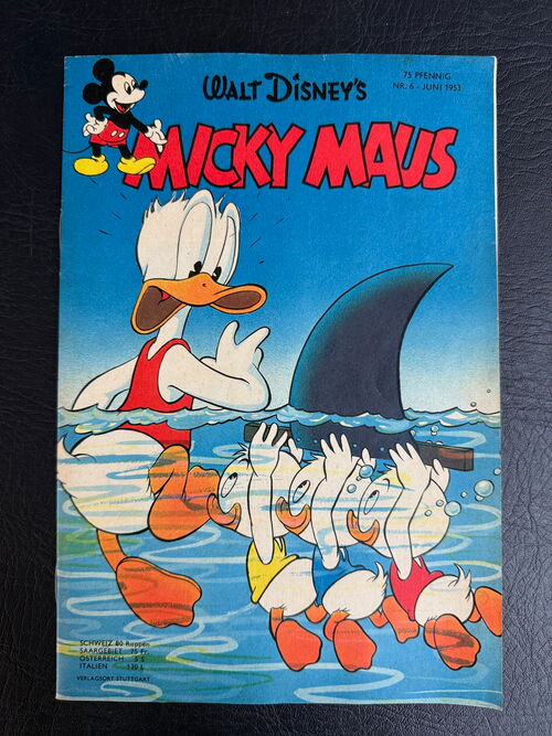 Micky Maus Jahrgang 1953 Nummer  6 (Ehapa Verlag ab 1951)