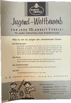 Micky Maus Jahrgang 1960 Nummer 14 - Faber Castell Beilagel (Ehapa Verlag ab 1951)