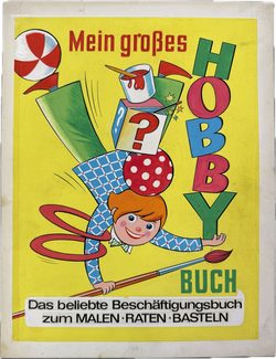 Mein großes Hobby Buch - Kind mit Spiegeräten