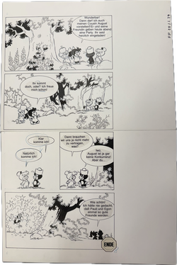 Fix und Foxi Originalseite mit Pauli (1976-Seite 39)