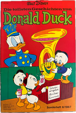 Tollste Geschichten von Donald Duck (Ehapa ab 1965) Nummer 8