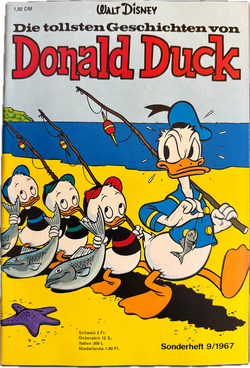 Tollsten Geschichten von Donald Duck (Ehapa ab 1965) Nummer 9