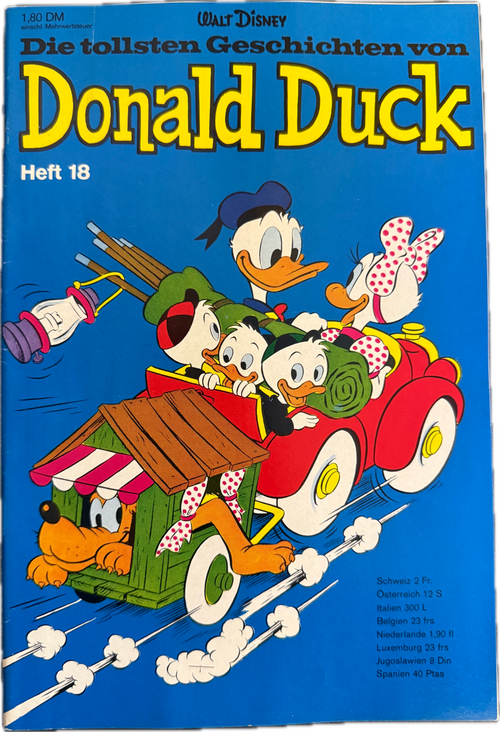 Tollste Geschichten von Donald Duck (Ehapa ab 1965) Nummer  18