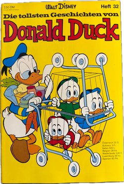 Tollsten Geschichten von Donald Duck (Ehapa ab 1965) Nummer 32