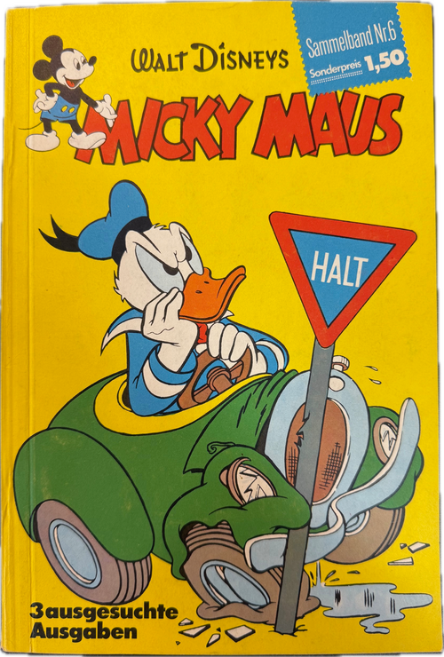 Micky Maus Sammelband 1962 Nr. 6