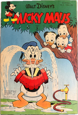 Micky Maus Jahrgang 1953 Nummer  3 (Ehapa Verlag ab 1951)