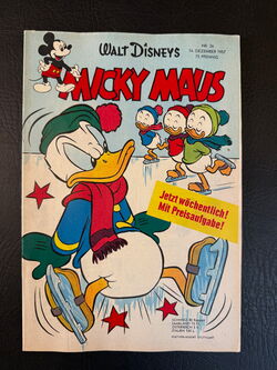 Micky Maus Jahrgang 1957 (Ehapa Verlag ab 1951) Nummer 26