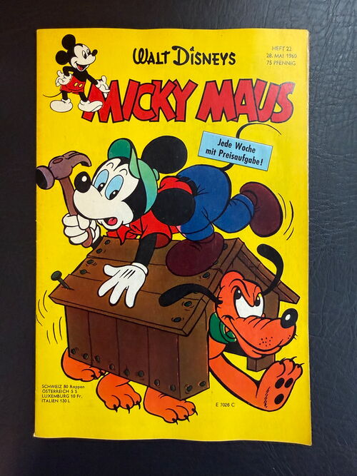 Micky Maus Jahrgang 1959 Nummer 22 (Ehapa Verlag ab 1951)