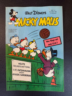Micky Maus Jahrgang 1960 (Ehapa Verlag ab 1951) Nummer 12