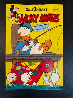Micky Maus Jahrgang 1960 (Ehapa Verlag ab 1951) Nummer 25