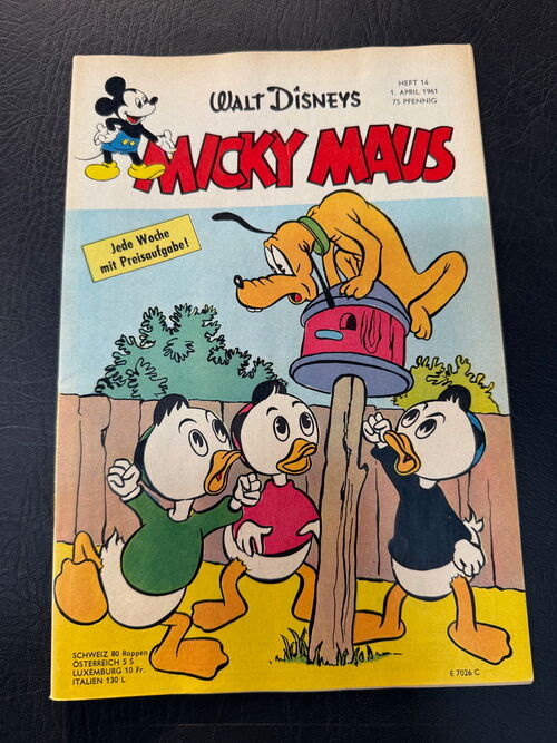 Micky Maus Jahrgang 1961 Nummer 14 (Ehapa Verlag ab 1951)