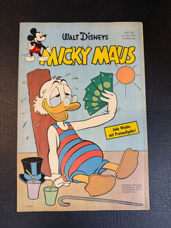 Micky Maus Jahrgang 1961 (Ehapa Verlag ab 1951) Nummer 28