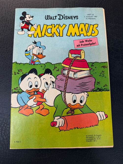 Micky Maus Jahrgang 1961 Nummer 32 (Ehapa Verlag ab 1951)