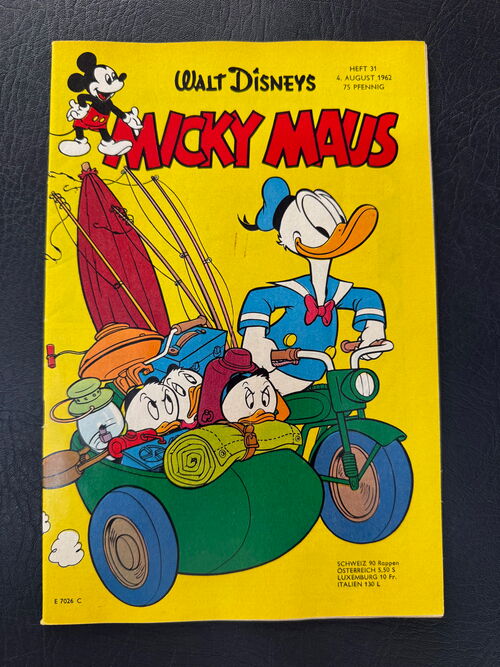 Micky Maus Jahrgang 1962 Nummer 31 (Ehapa Verlag ab 1951)