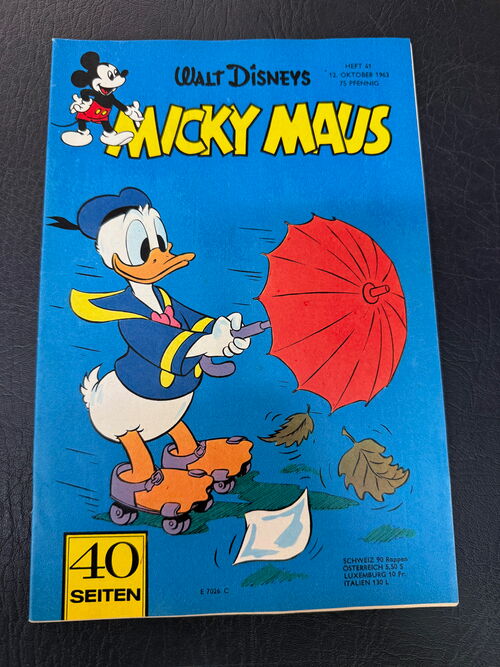 Micky Maus Jahrgang 1963 Nummer 41 (Ehapa Verlag ab 1951)
