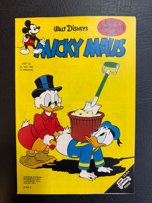 Micky Maus Jahrgang 1964 (Ehapa Verlag ab 1951) Nummer 22