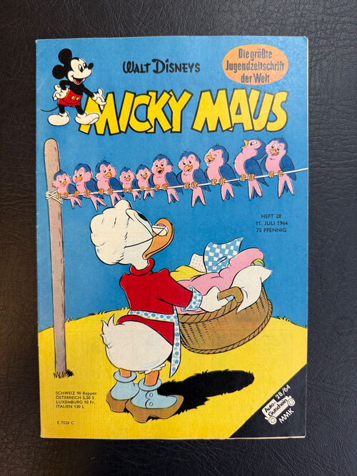 Micky Maus Jahrgang 1964 (Ehapa Verlag ab 1951) Nummer 28
