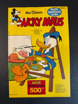 Micky Maus Jahrgang 1968 (Ehapa Verlag ab 1951) Nummer 45