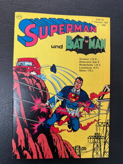 Superman 1967 - (Ehapa, ab 1966) Nummer 20