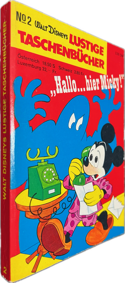 Walt Disneys lustiges Taschenbuch 2 - Erstauflage TOP-RARITÄT