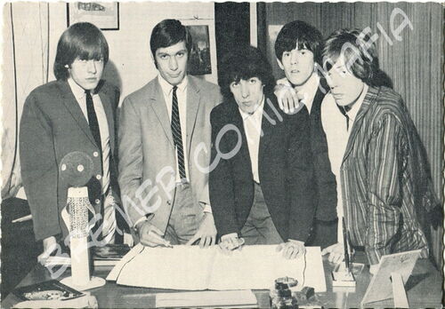 Rolling Stones  - Fotopostkarte der 60er Jahre (Motiv 210)