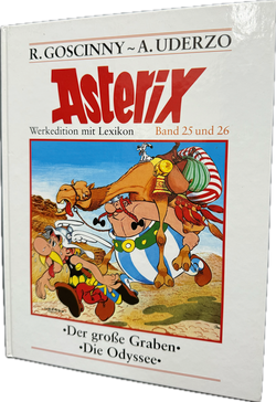Asterix Werksausgabe Hardcover mit den Bänden 25 und 26