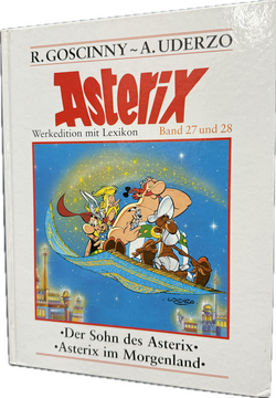Asterix Werksausgabe Hardcover mit den Bänden 27 und 28