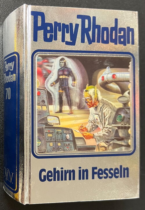 Perry Rhodan Silberbuch mit Hologramm-Cover 70 Gehirn in Fesseln