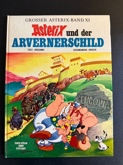 Asterix - Hardcover - Erstauflage (Ehapa Verlag ab 1968) Ausgabe: 11 Arvernerschild