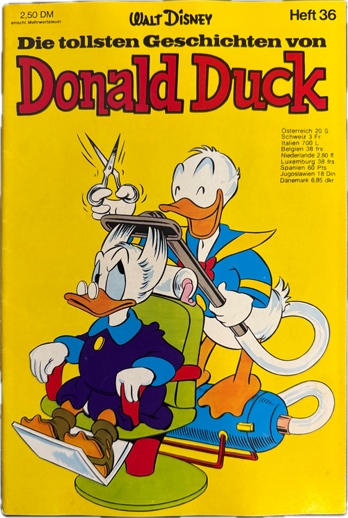 Tollsten Geschichten von Donald Duck (Ehapa ab 1965) Nummer 36