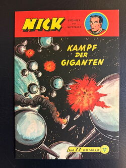Nick - Der Weltraumfahrer (Lehning Verlag, ab 1959) Heft: 77