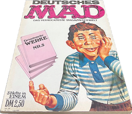 MAD Sammelband 3 mit drei Heften (Gesammelte Werke Cover) Absolute Rarität!