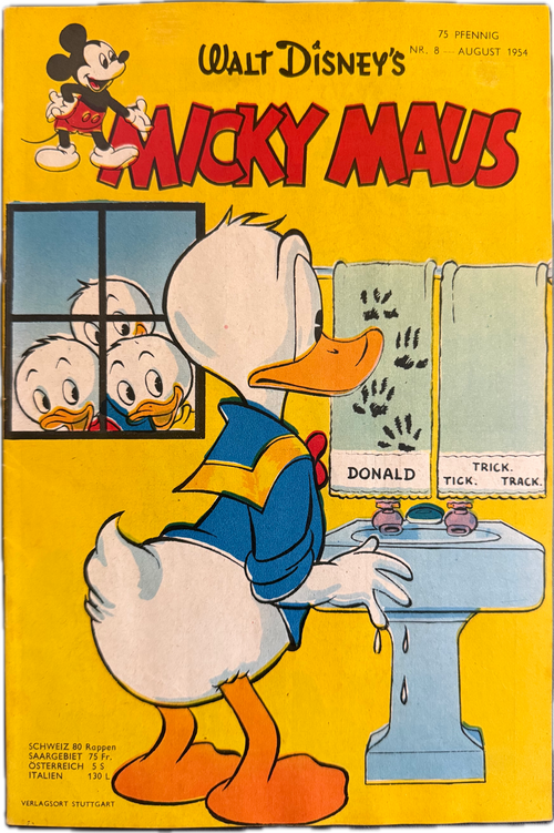 Micky Maus Jahrgang 1954 Nummer 12 (Ehapa Verlag ab 1951)