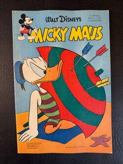 Micky Maus Jahrgang 1957 Nummer 17 (Ehapa Verlag ab 1951)