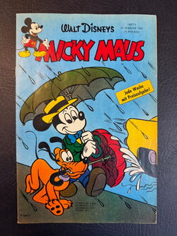 Micky Maus Jahrgang 1960 (Ehapa Verlag ab 1951) Nummer  9